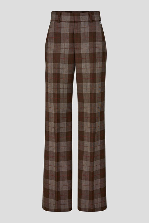 Panja suit pants in Brown/Red - 1