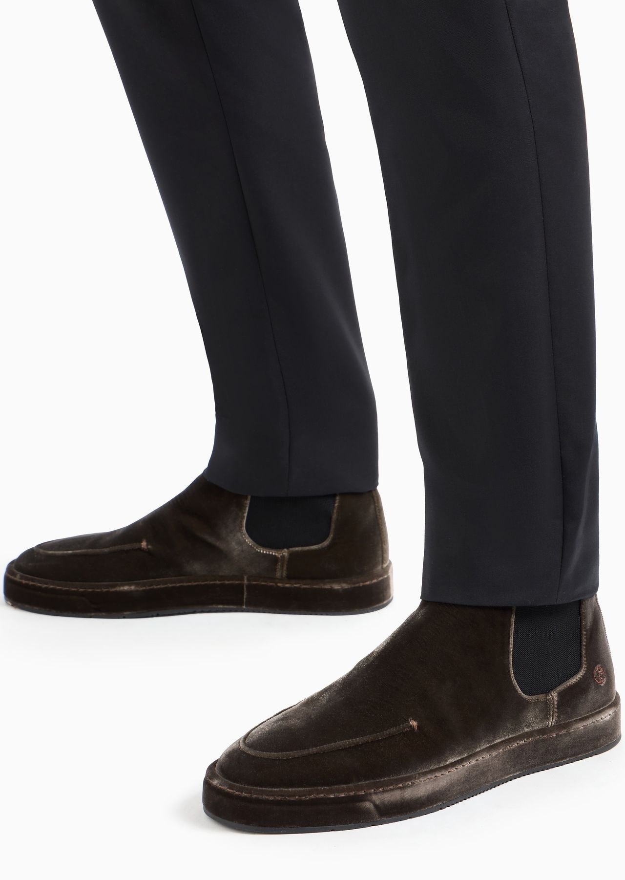 Velvet ankle boots - 6