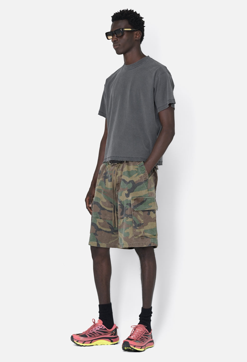 FOLSOM REVERSED CROPPED TEE - 5