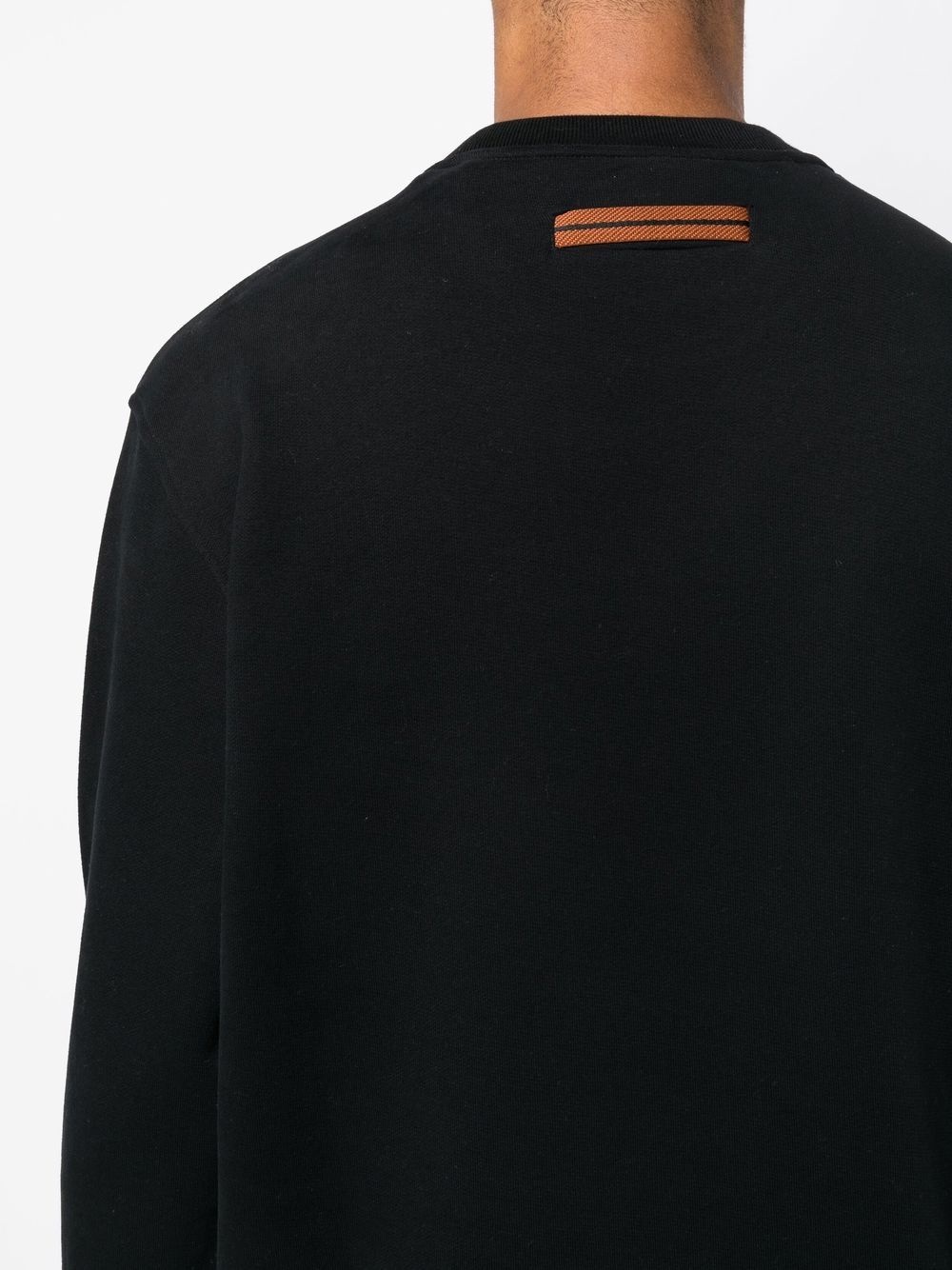 chest logo-print detail sweatshirt - 5