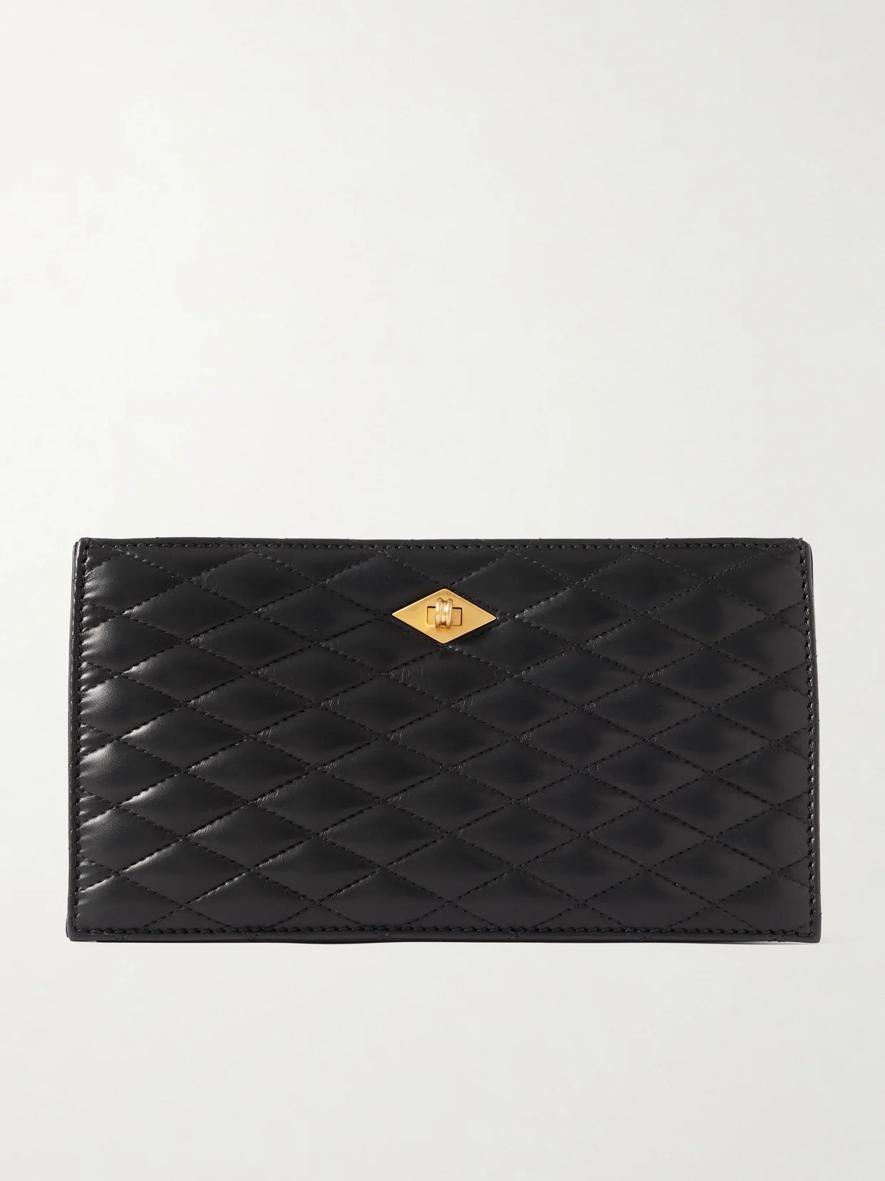 Ease Quilted Leather Clutch - 1