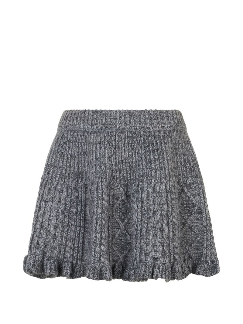 ruffled midi skirt 1