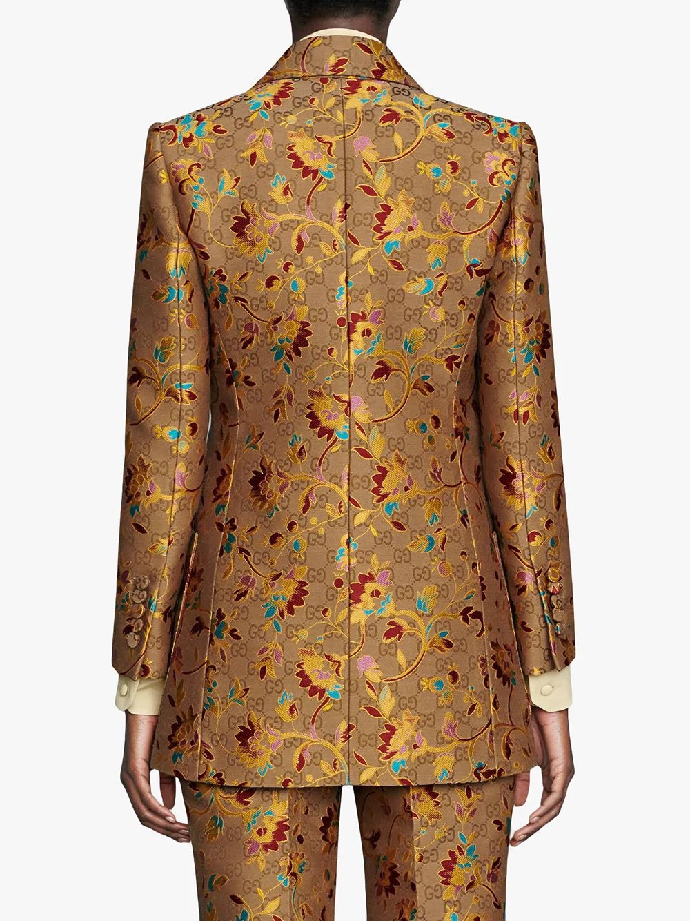 GG floral blazer - 4