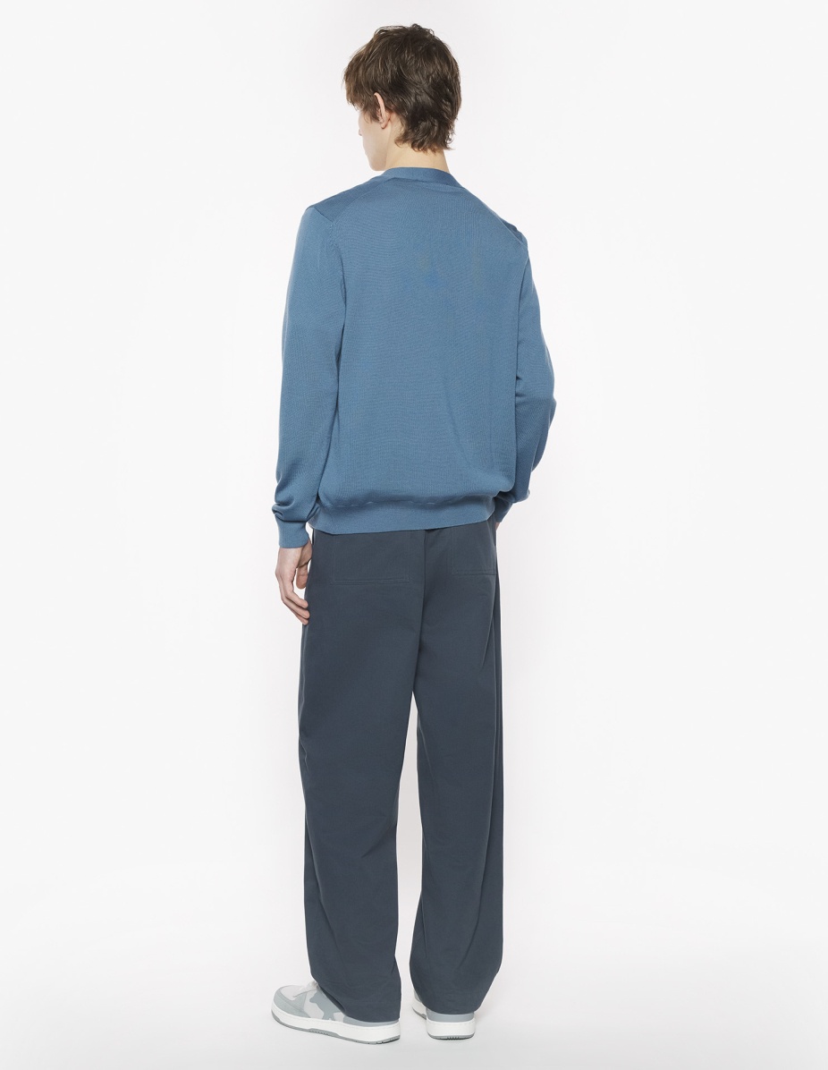 BOLD FOX HEAD PATCH REGULAR CARDIGAN - 4