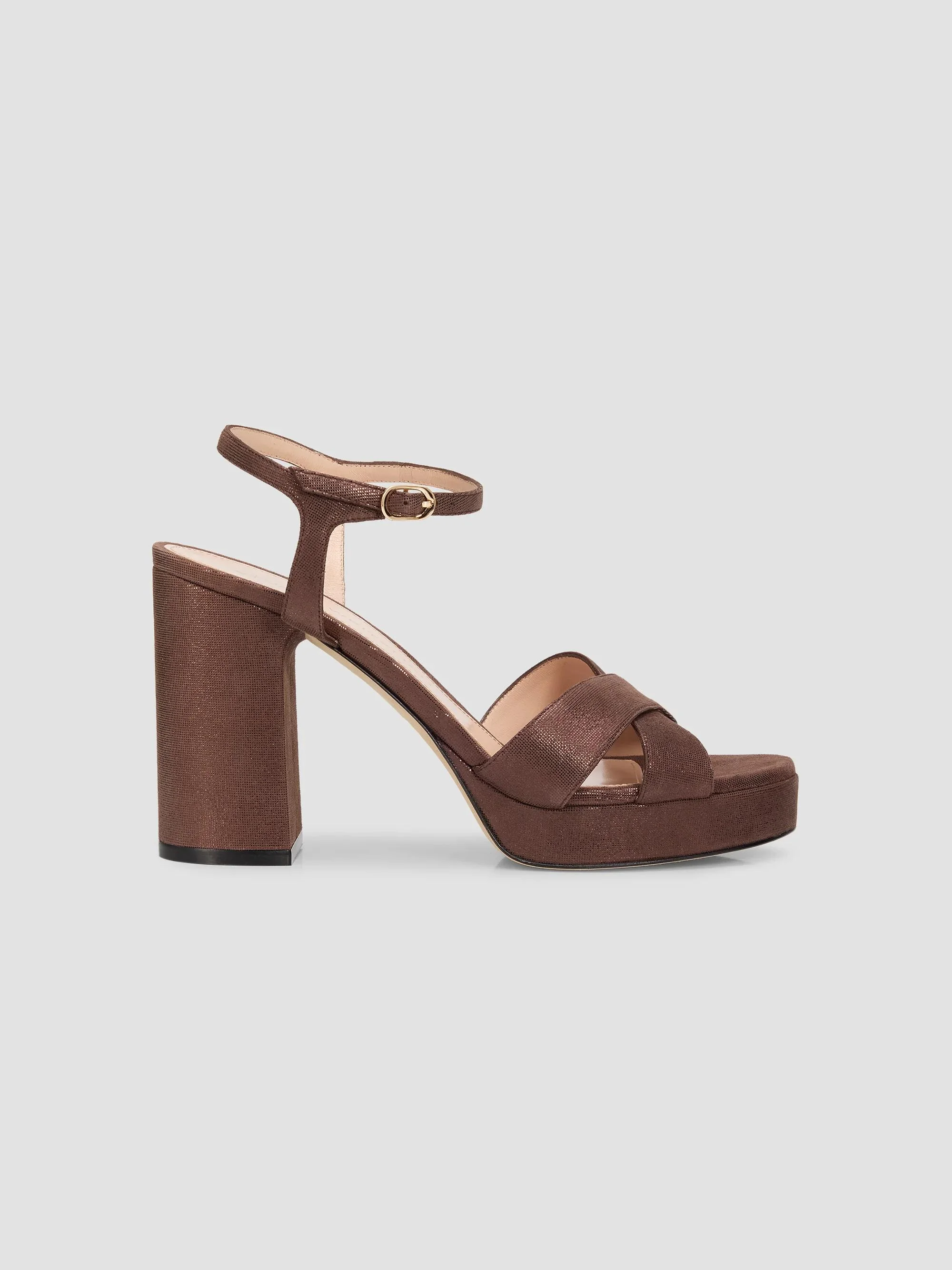 Women's Dayna 110MM Platform Sandals - Brown - 1