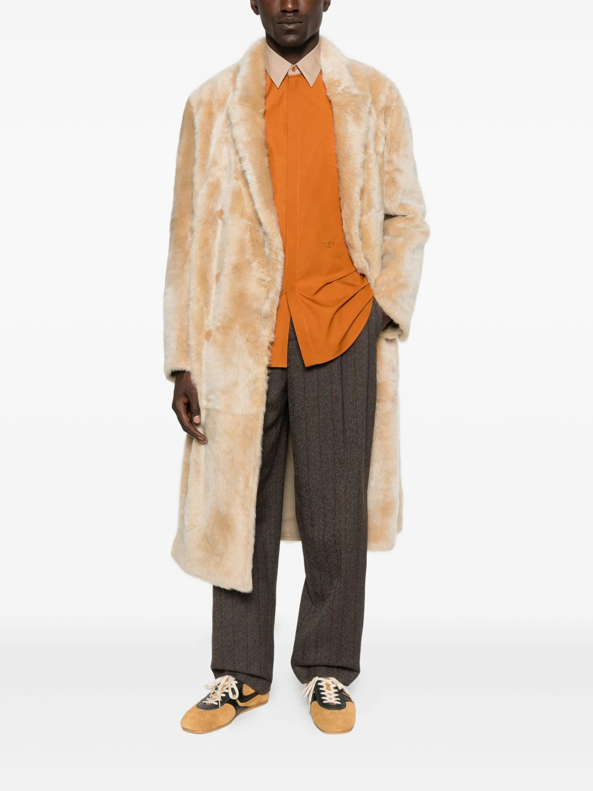 Fendi Contrasting-collar Shirt - 2
