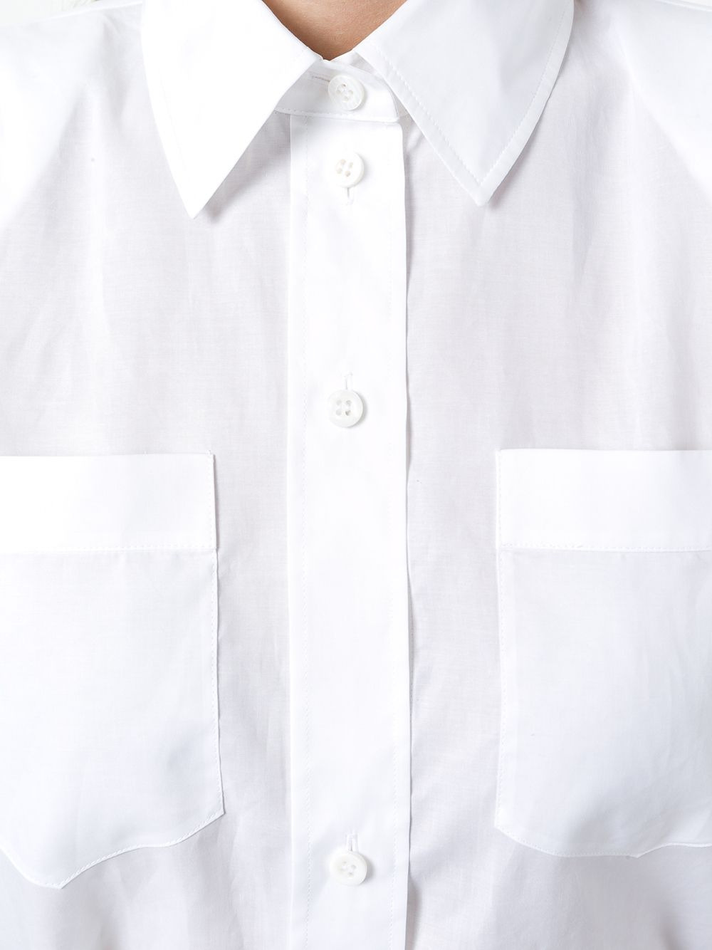 structured shoulder shirt - 5