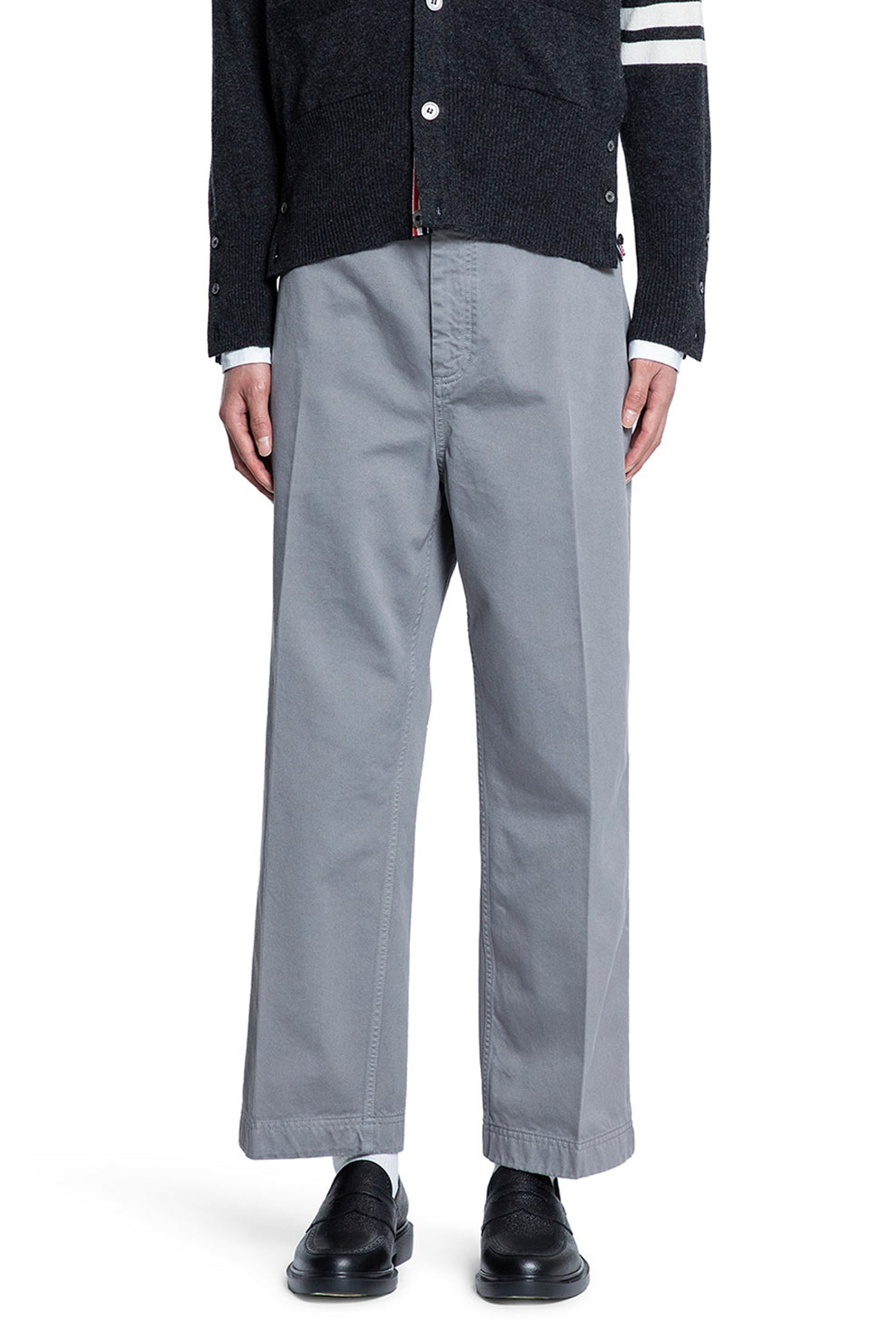 Garment-Dyed-Chino-Trousers-In-Cotton-Twill - 5