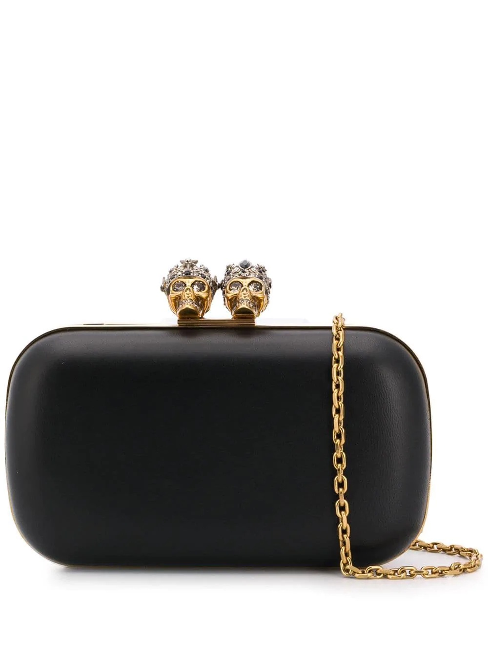 King Queen skull charm clutch - 1