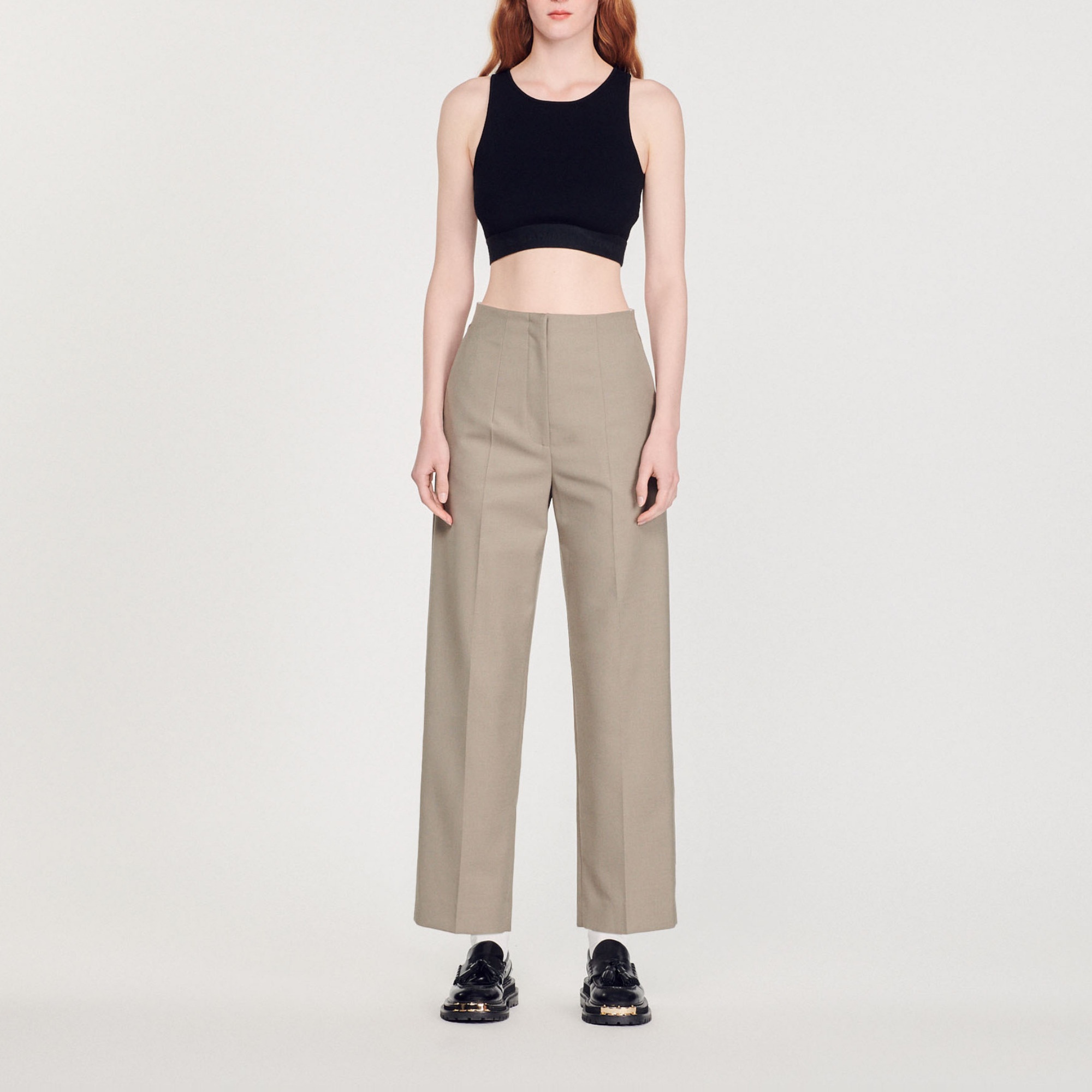 Knitted crop top - 3