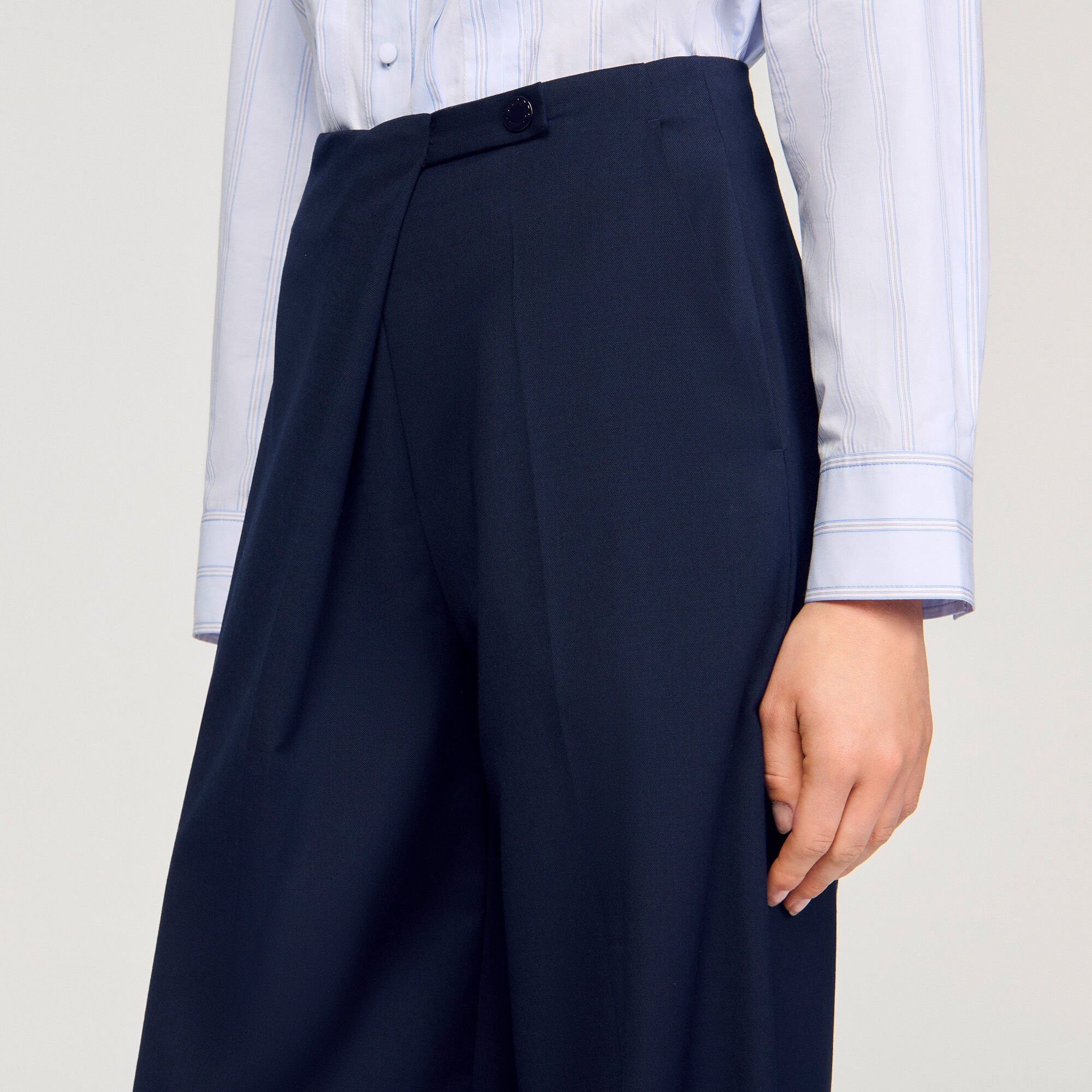 ASYMMETRIC STRAIGHT-LEG TROUSERS - 3