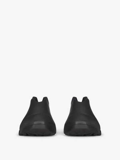 Givenchy MONUMENTAL MALLOW LOW SHOES IN RUBBER outlook