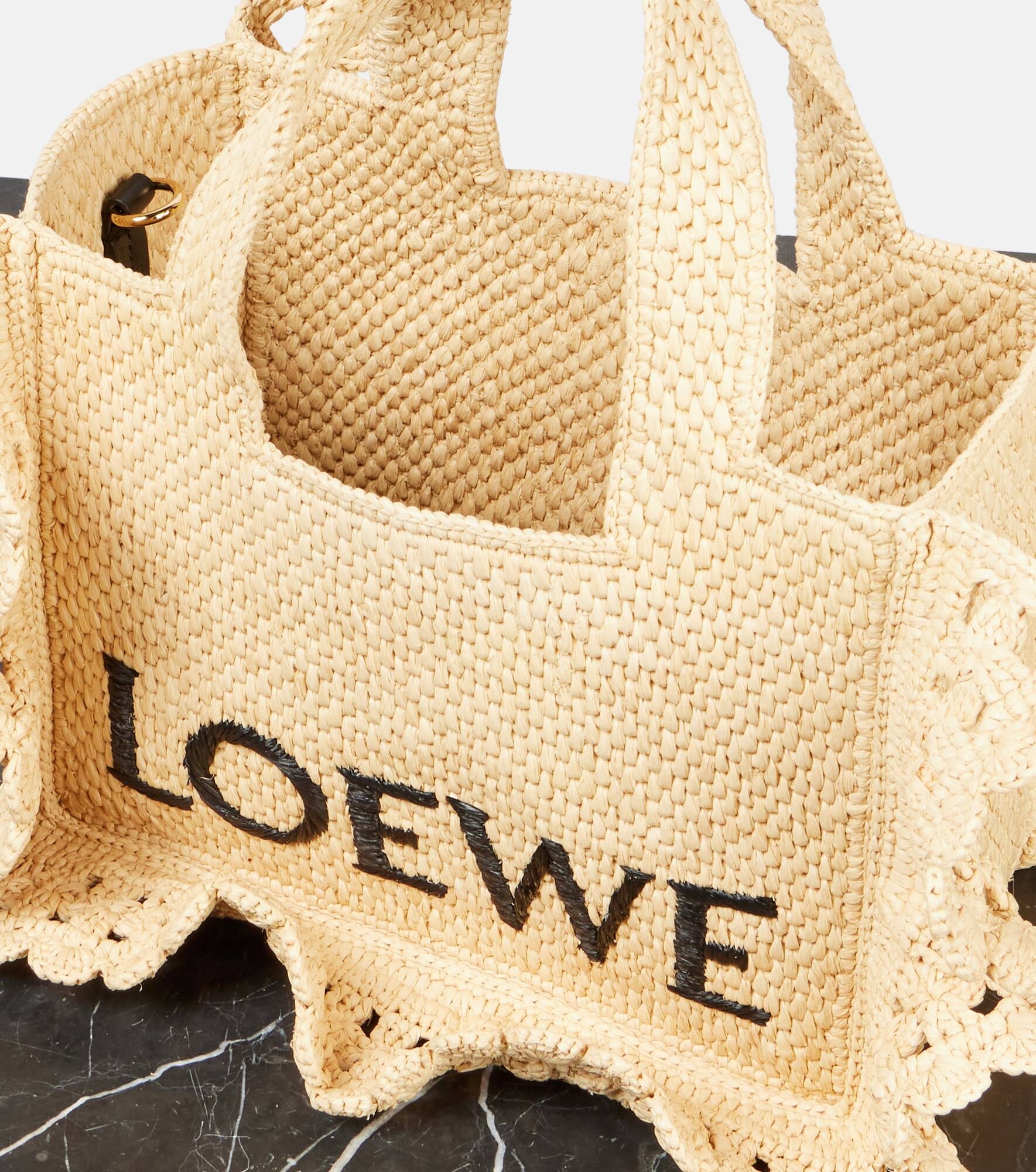 Paula's Ibiza Loewe Font Small tote bag - 3