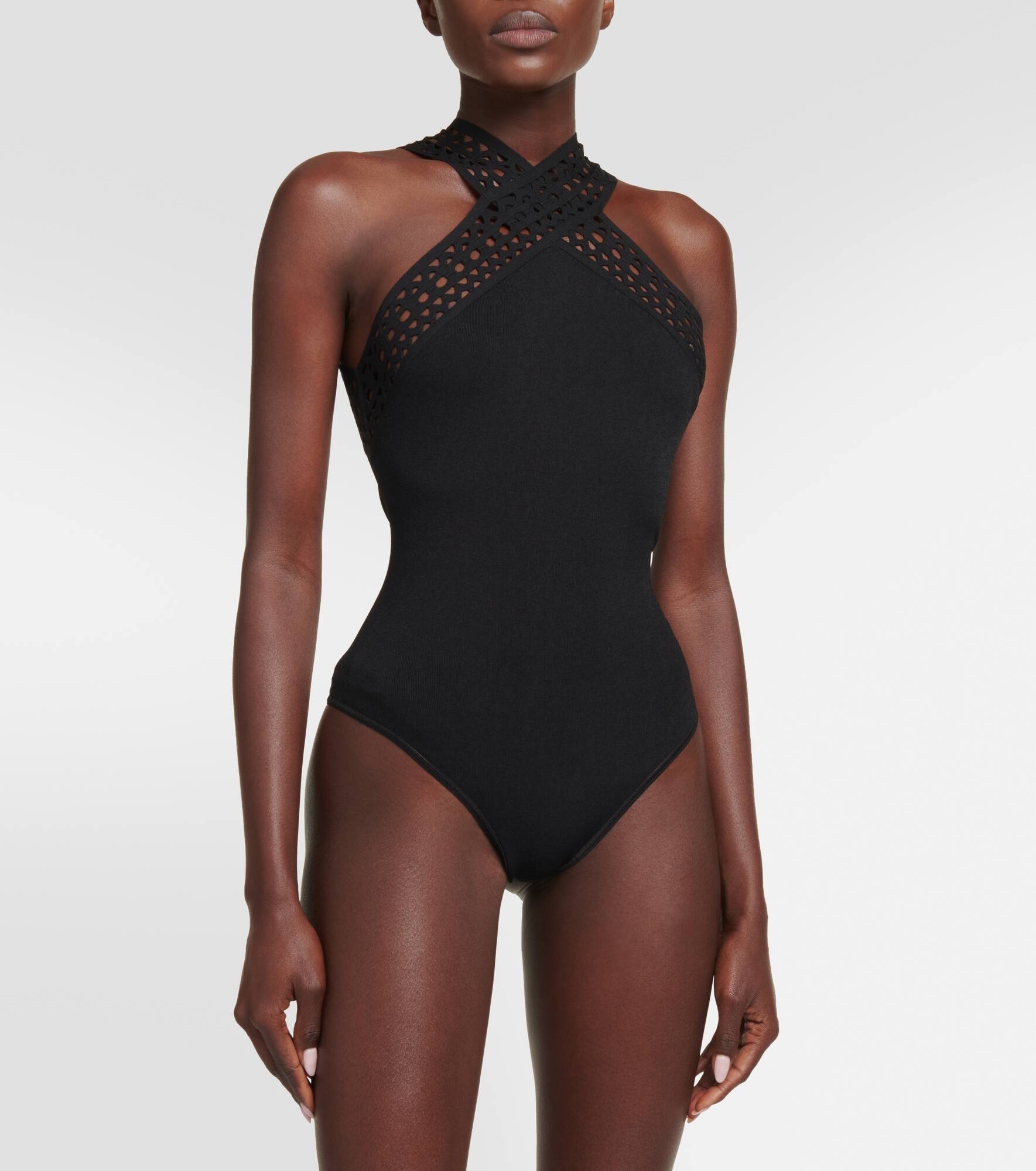 Vienne halterneck bodysuit - 3