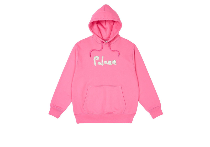 LIQUID PALACE HOOD SHOCK PINK - 1