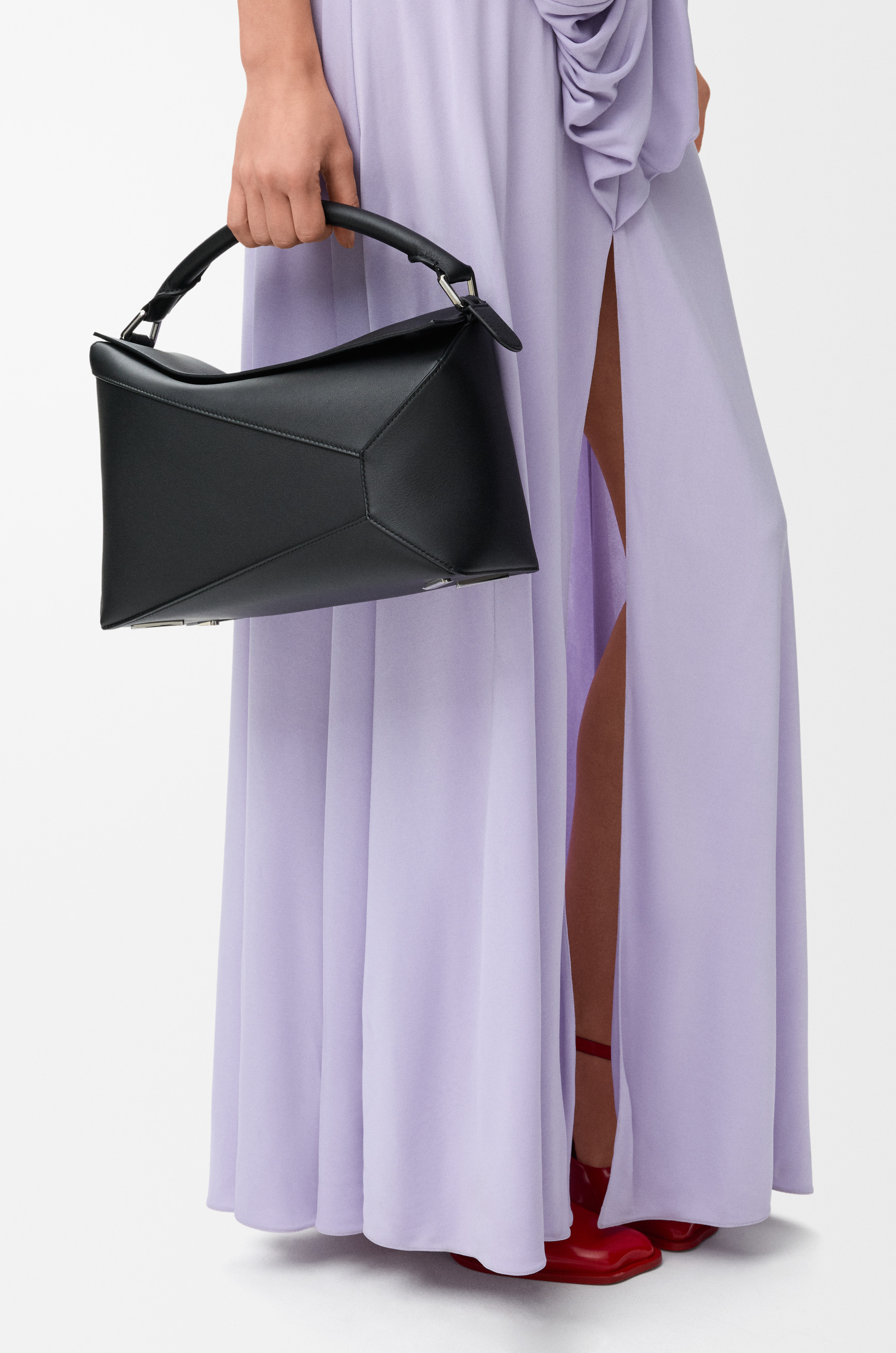 Medium Puzzle Edge bag in classic calfskin - 2