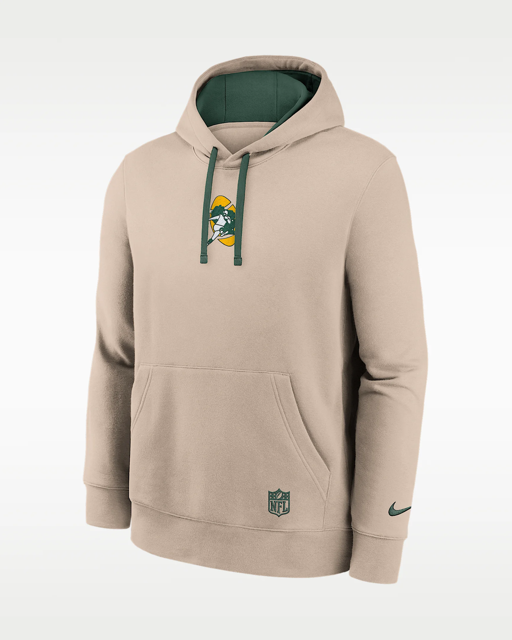 Green Bay Packers Rewind Club Men's Nike NFL Pullover Hoodie - 1
