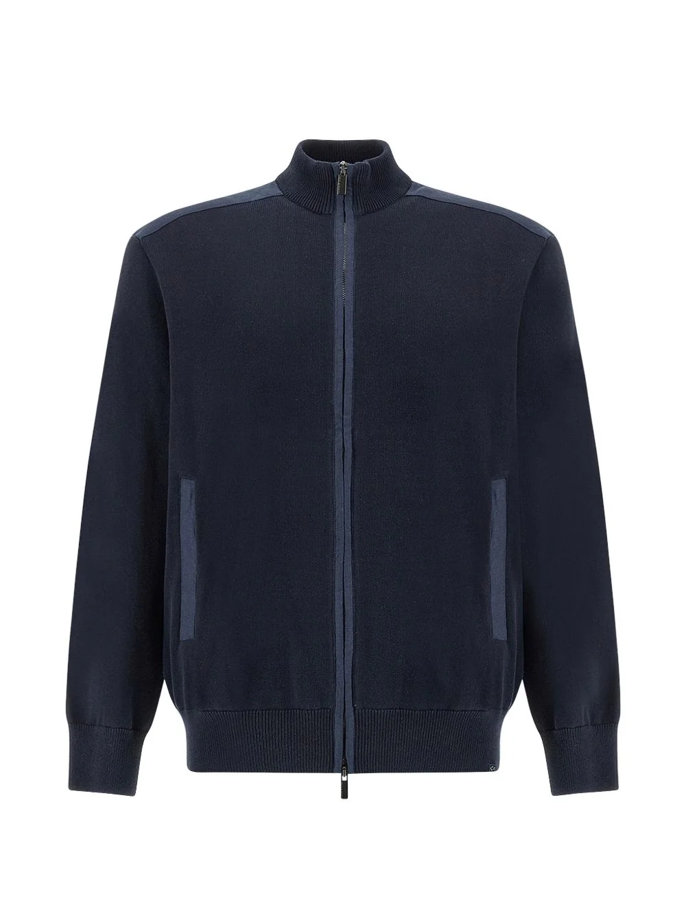 zip-up sweater - 1