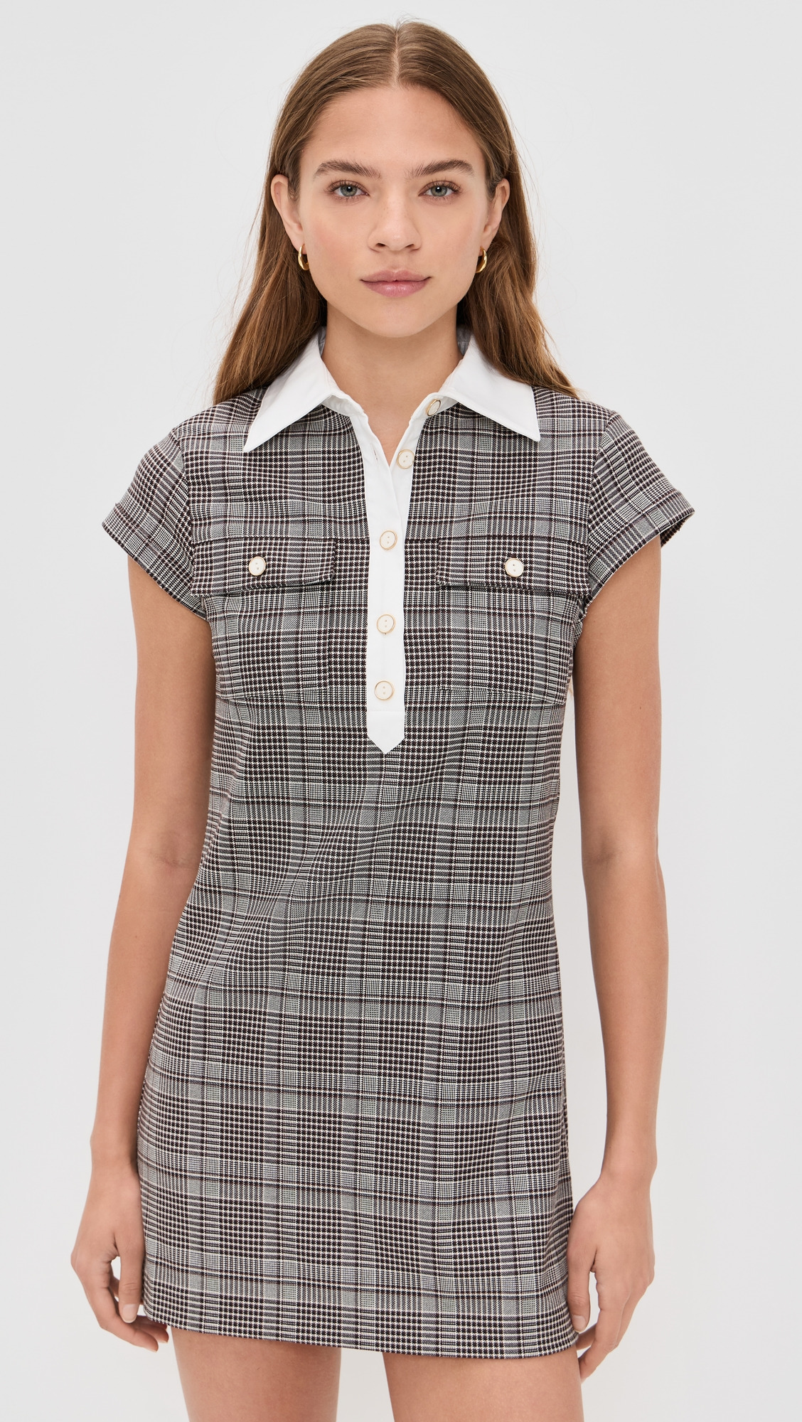 Darby Collared Mini Dress - 6
