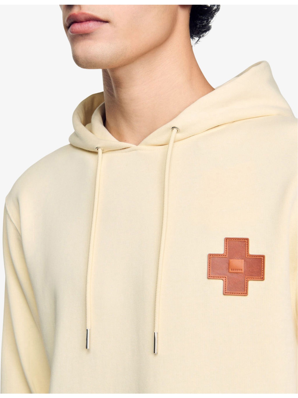 Cross-Patch Relaxed-Fit Cotton Hoody - 5