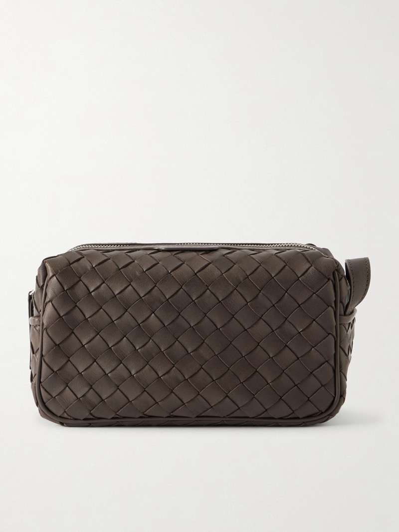 Armour 014 Woven Leather Wash Bag 1