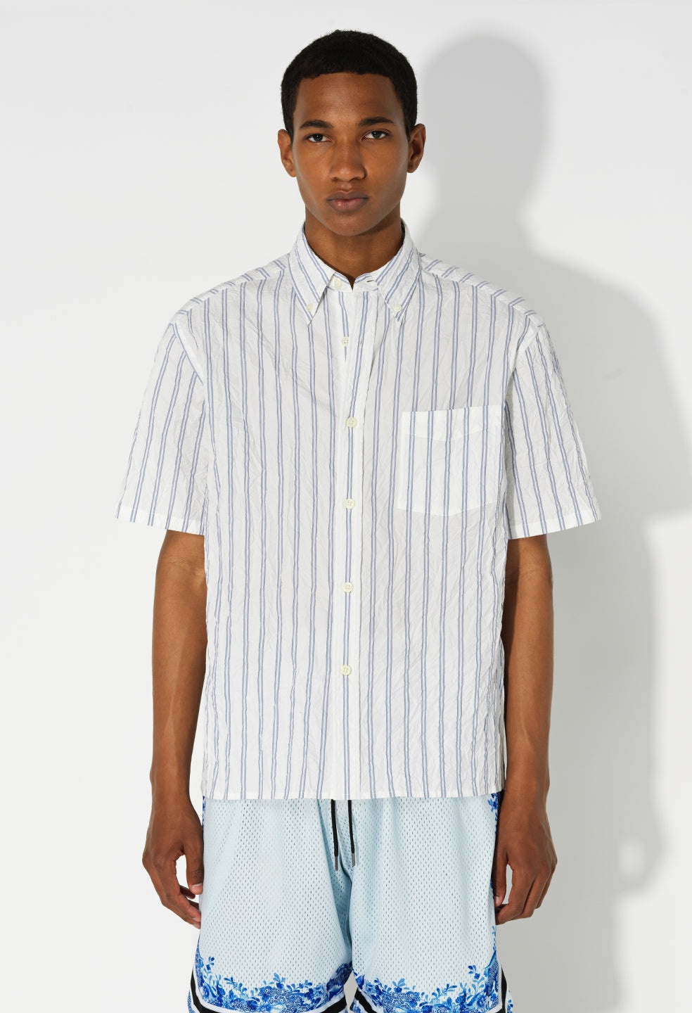 CRINKLED SS SHIRT - 3
