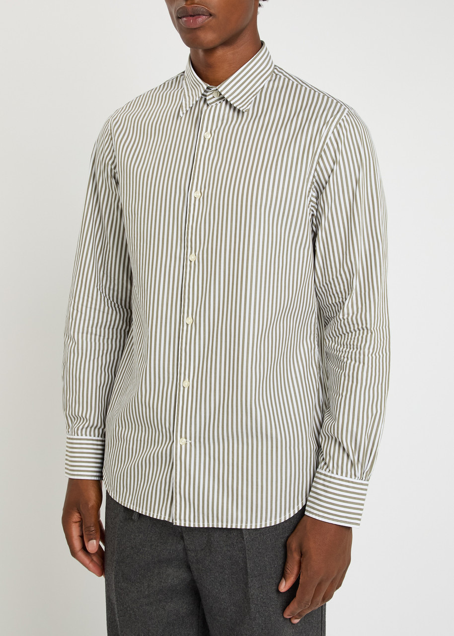 Officine Générale Giacamo Cotton Candy Stripe Shirt - 2