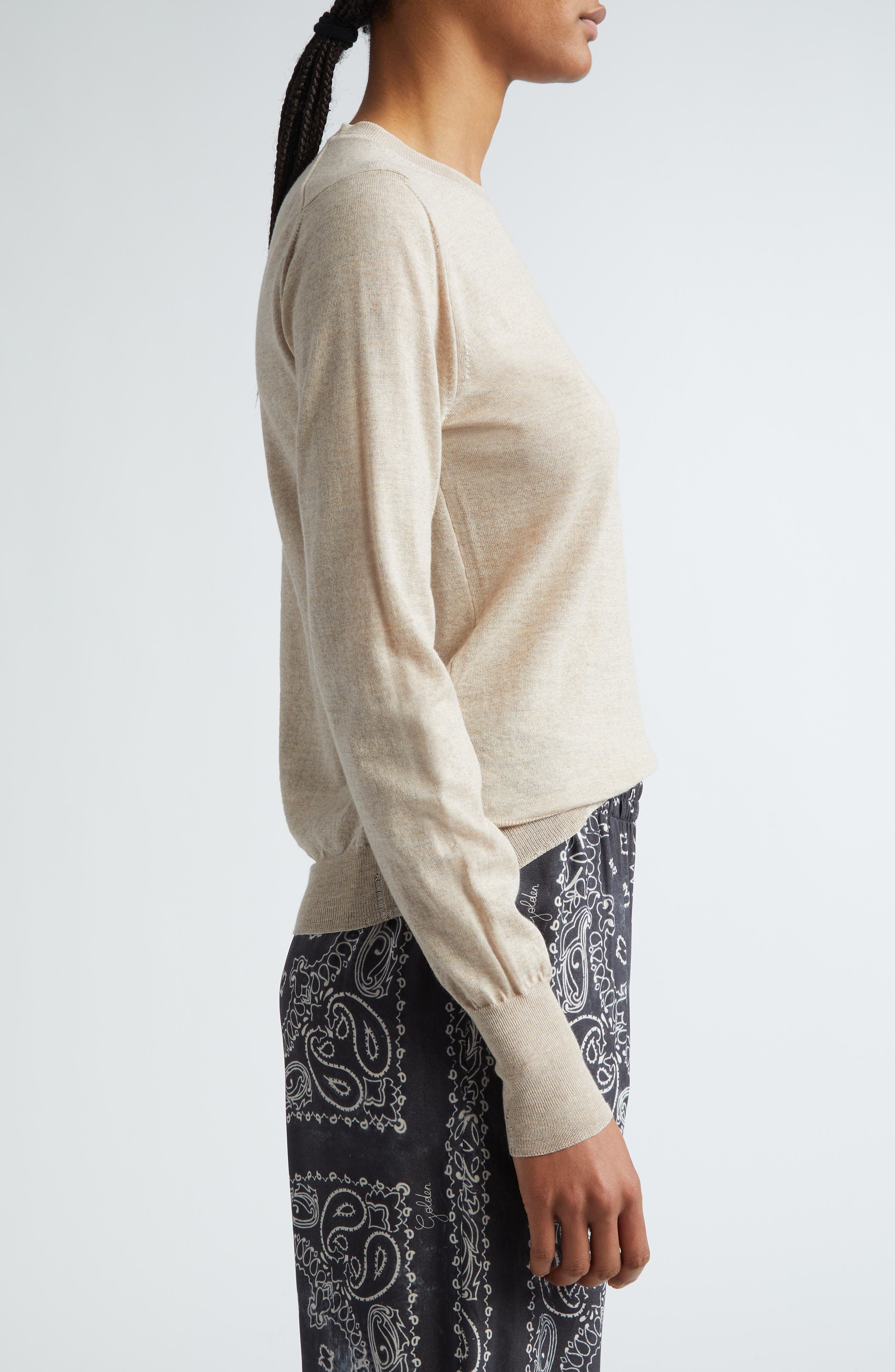 Golden Cotton Sweater - 4