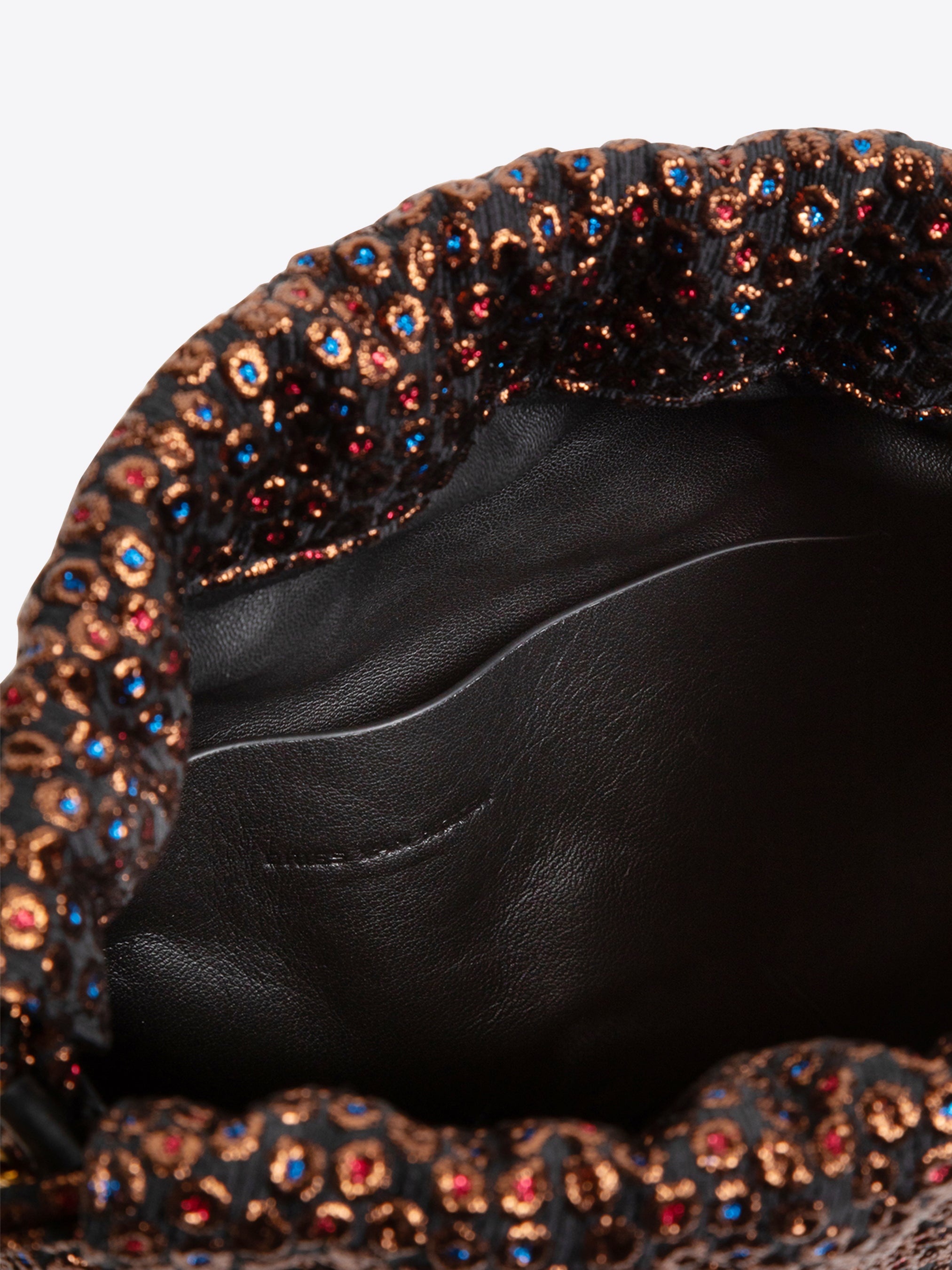 JACQUARD POUCH BAG - 5
