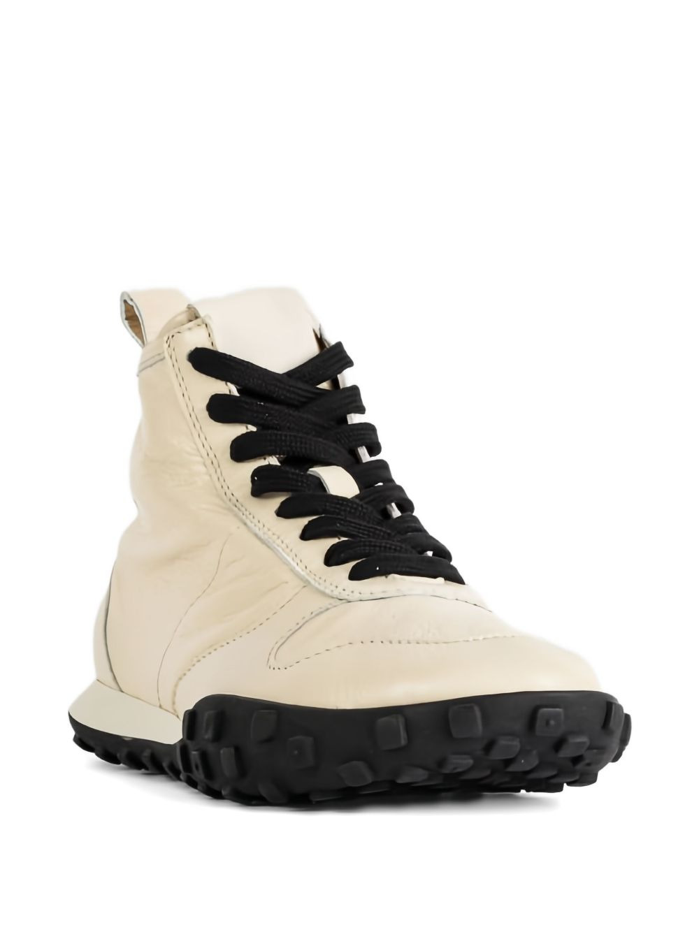 Moon high-top leather sneakers - 3