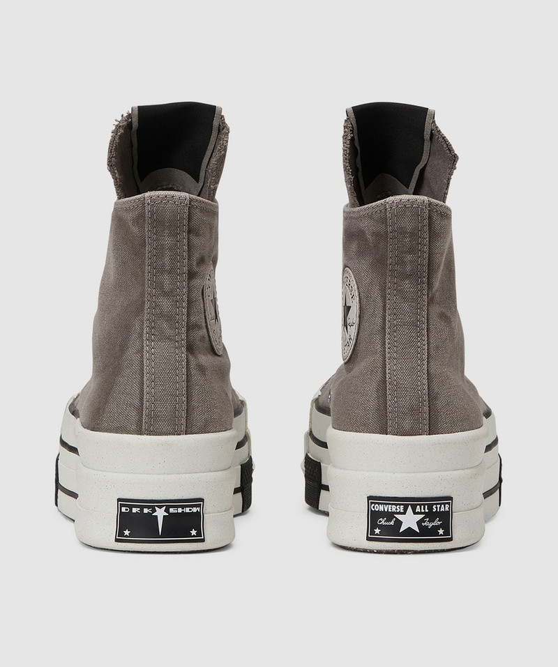 Rick Owens DRKSHDW X Converse drkshdw dbl hi sneaker outlook