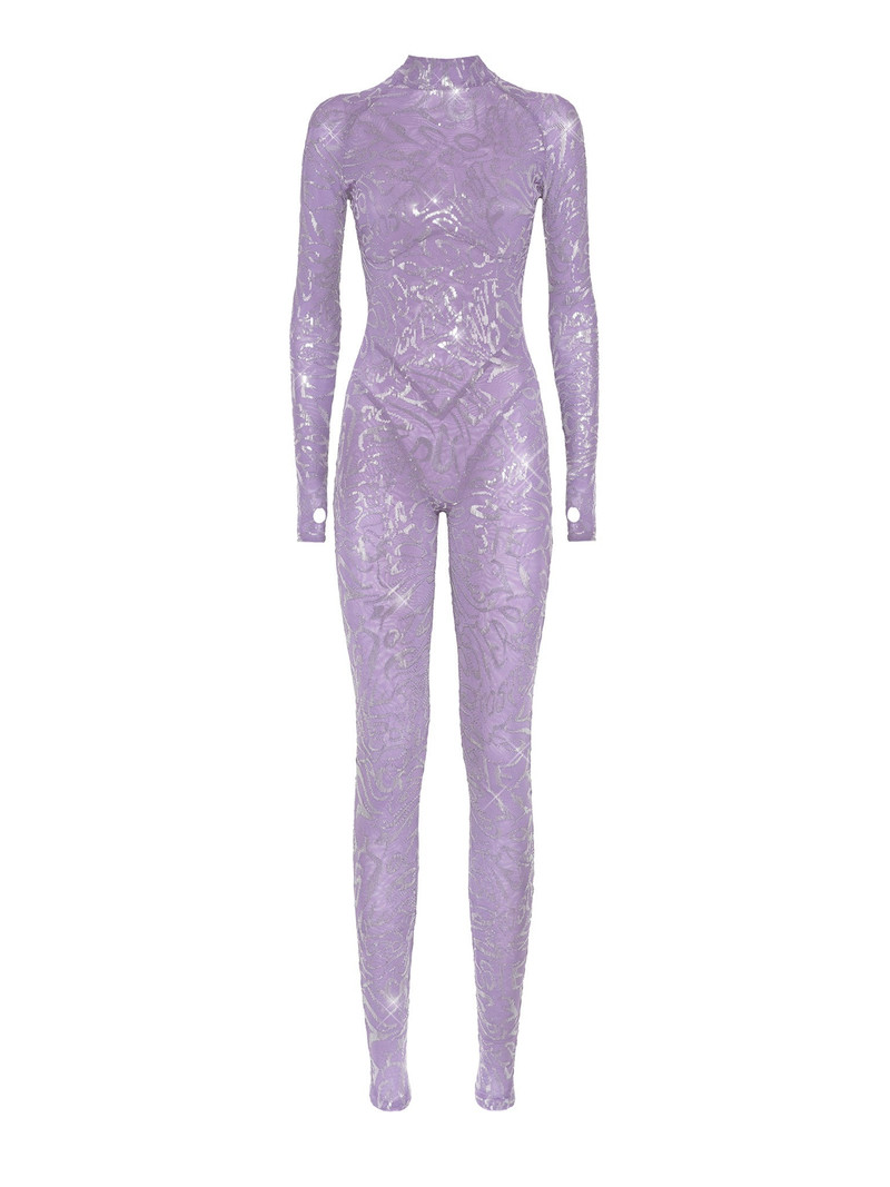 ANNA NICOLE JUMPSUIT LILAC SEQUIN 1