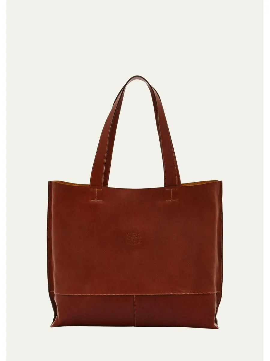 Valentina Vachetta Leather Tote Bag - 1