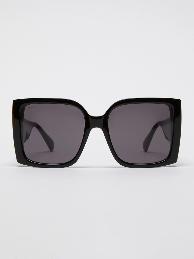 HINGE Oversized square sunglasses - BLACK 1