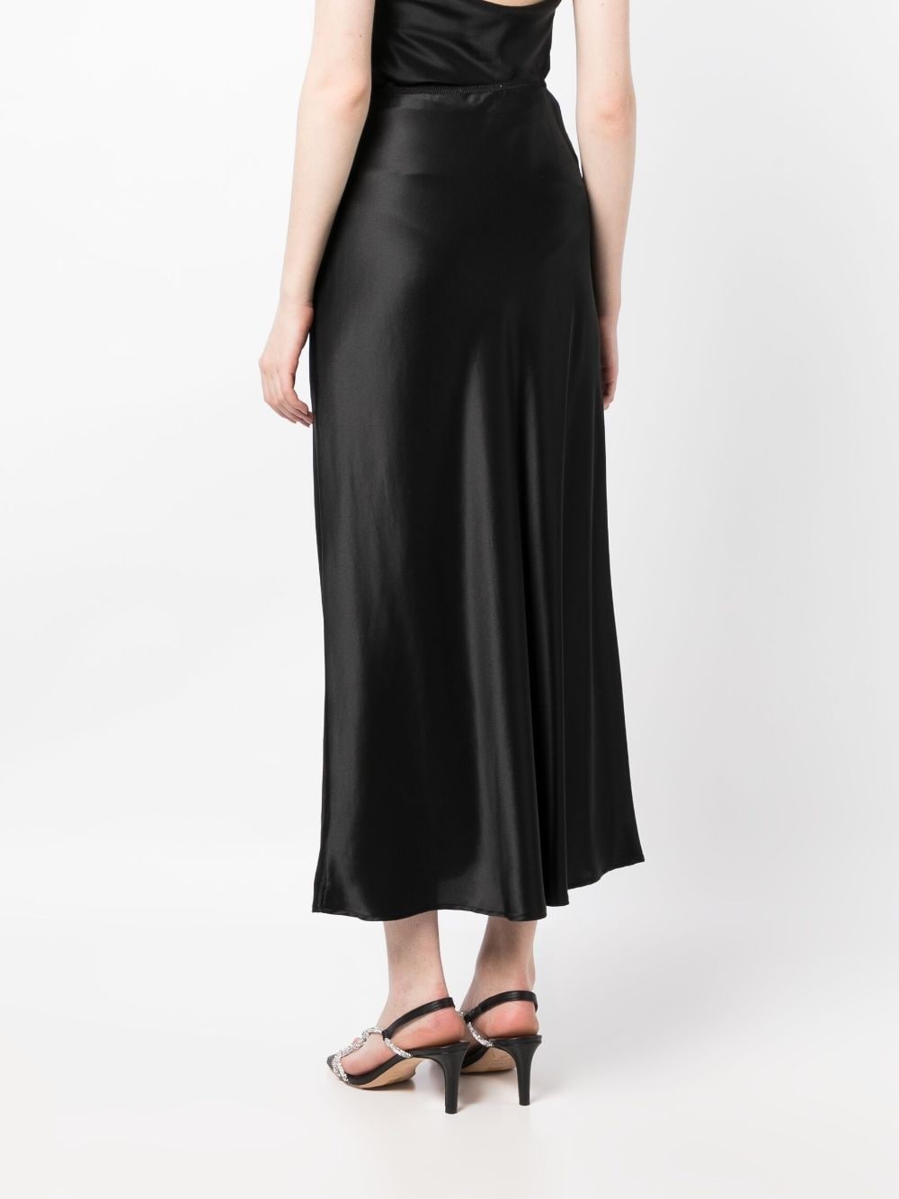 Layla silk midi skirt - 4