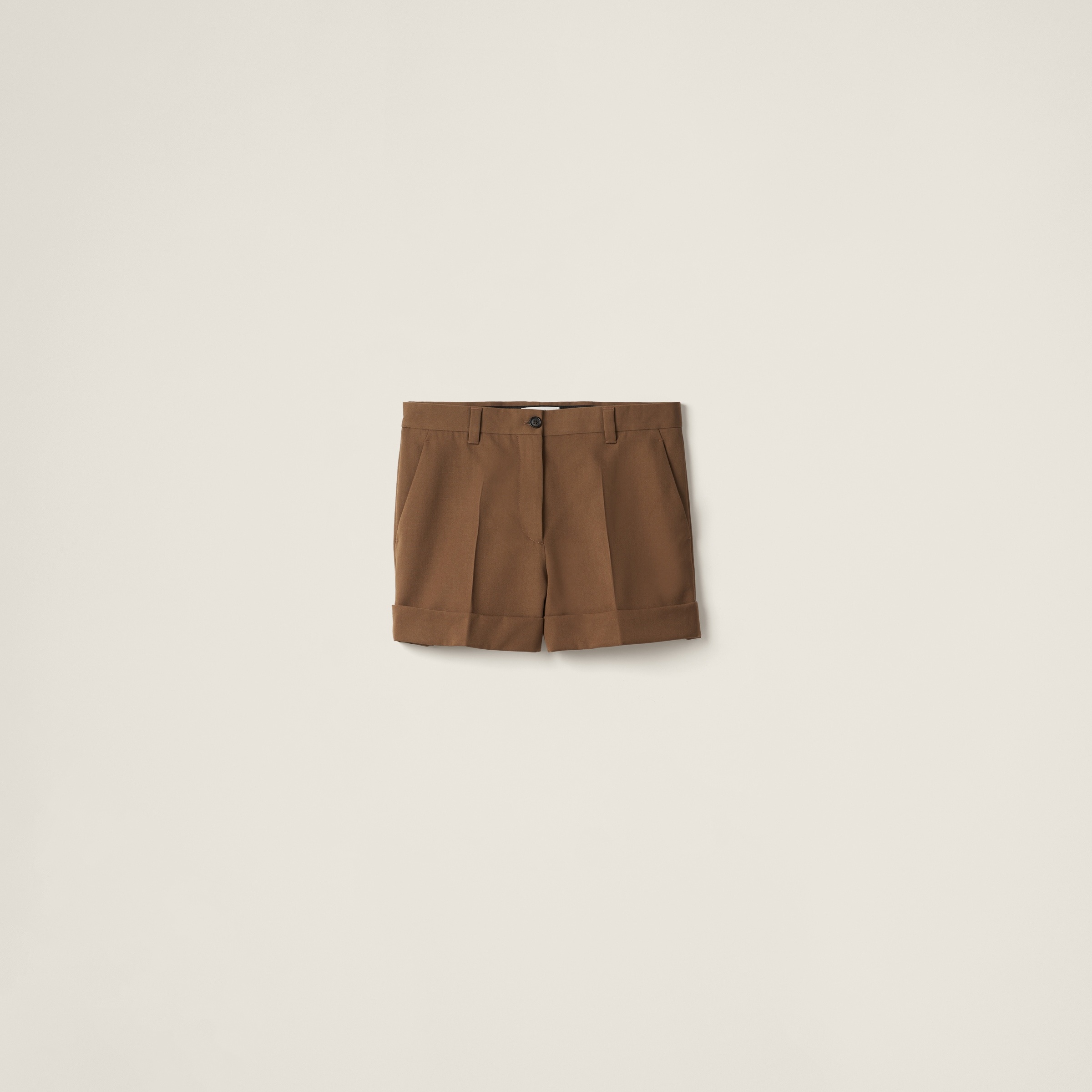 Gabardine Bermudas - 1