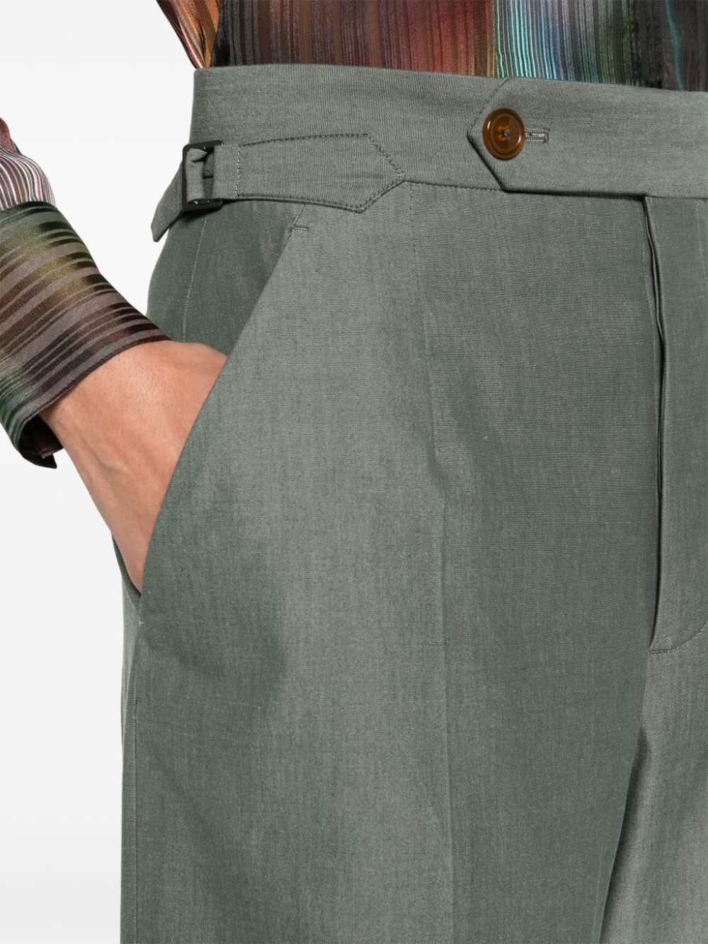 Lauren high-waist wide-leg trousers - 5