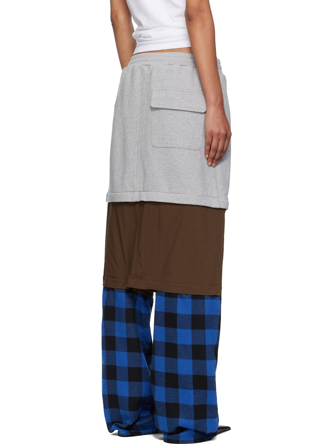 Multicolor Three Way Detachable Lounge Pants - 3