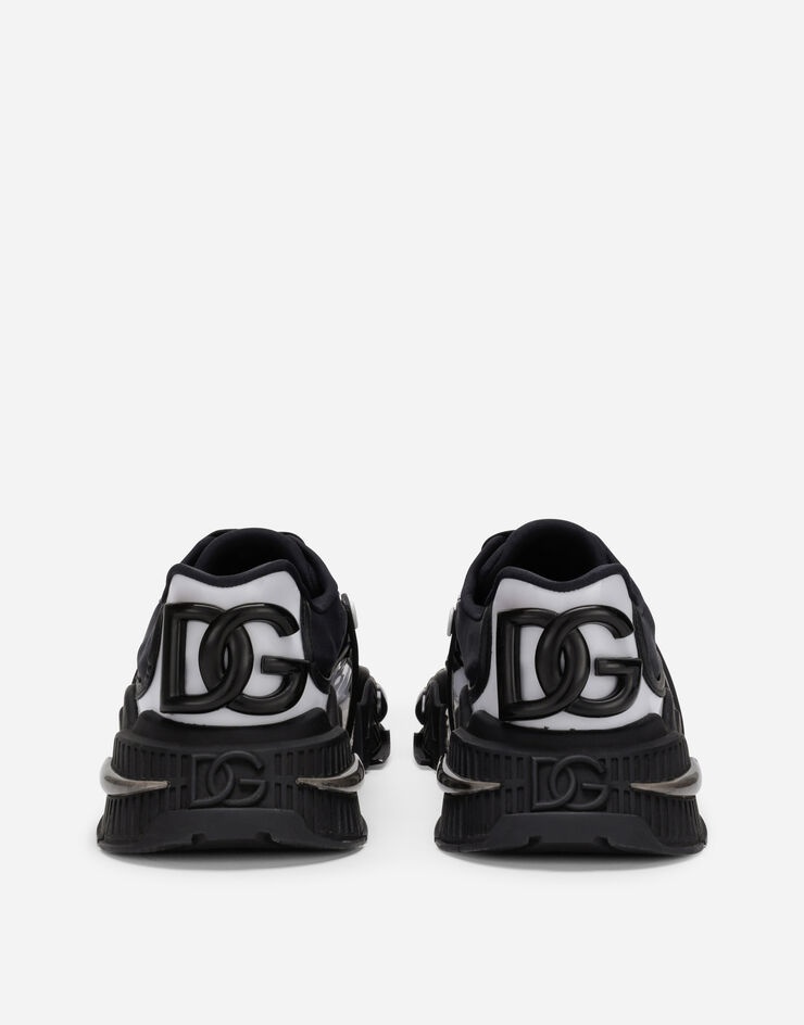 Mixed-material Air Master slip-on sneakers - 3