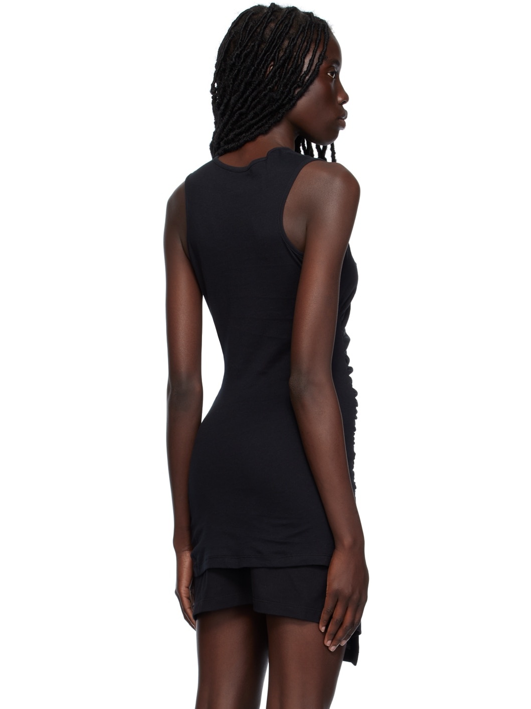 Black Adelheid Tank Top - 3