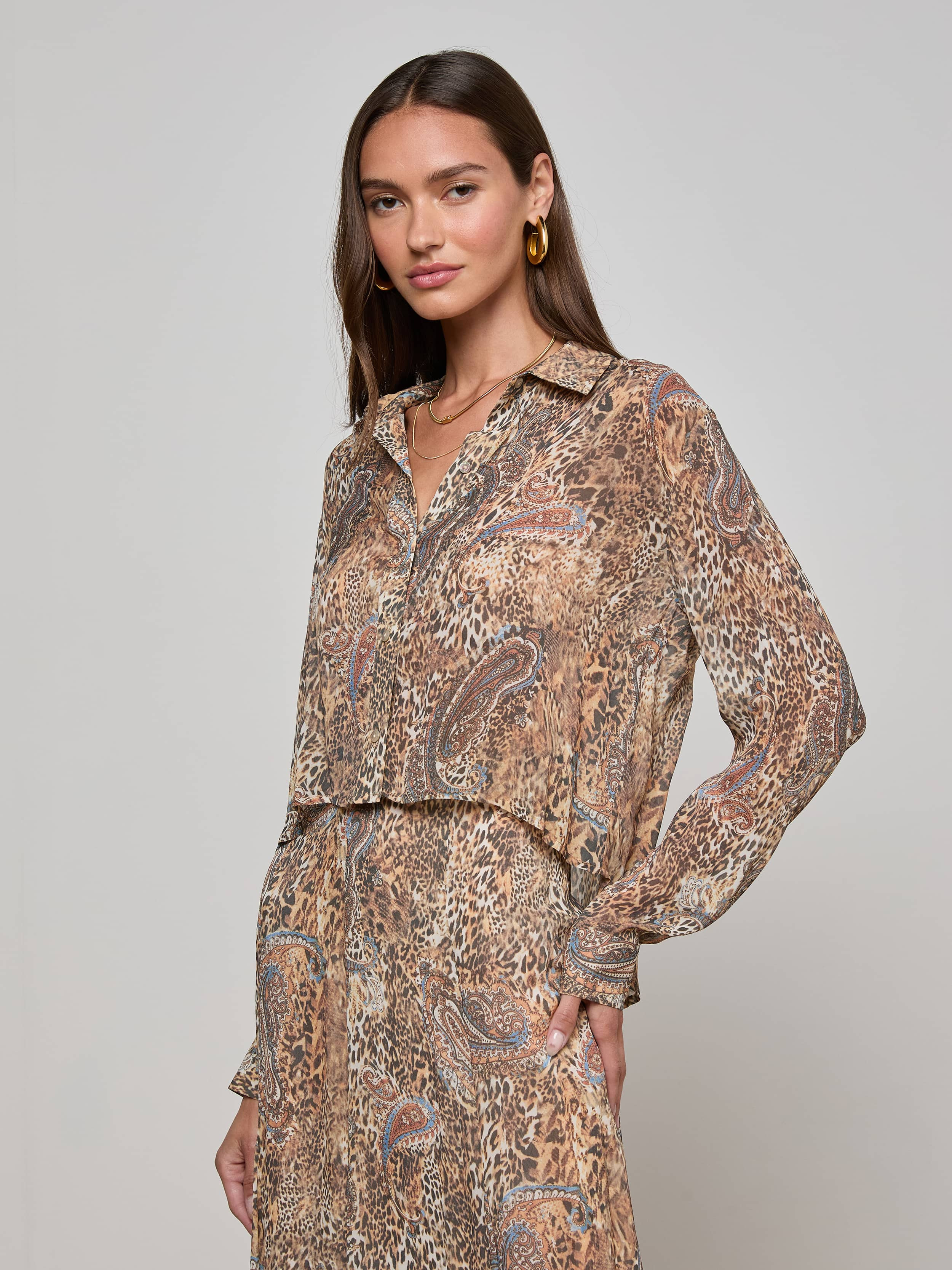 Cosette Button-Down Shirt - 3