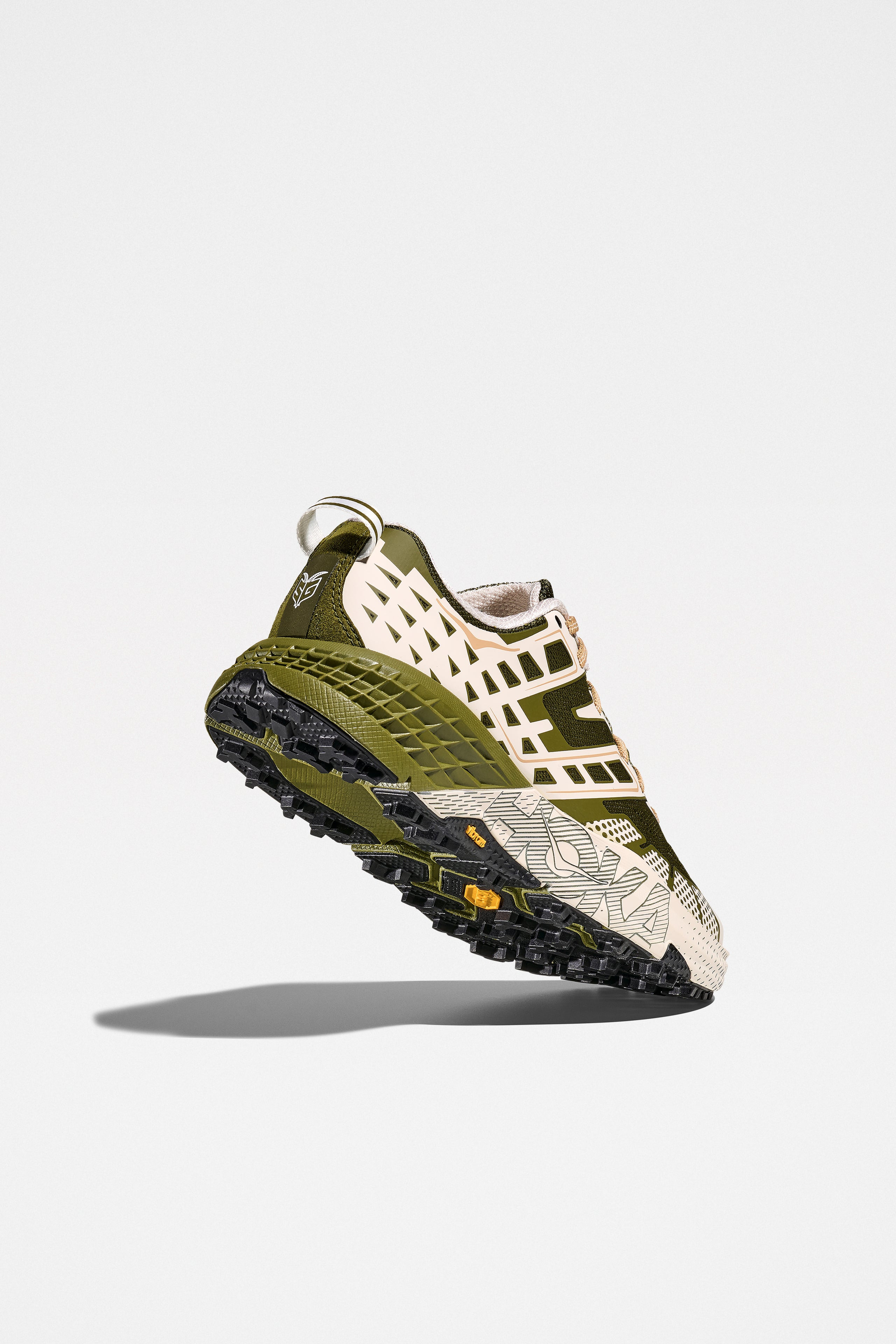 HOKA U SPEEDGOAT 2 GREEN / WHITE - 6
