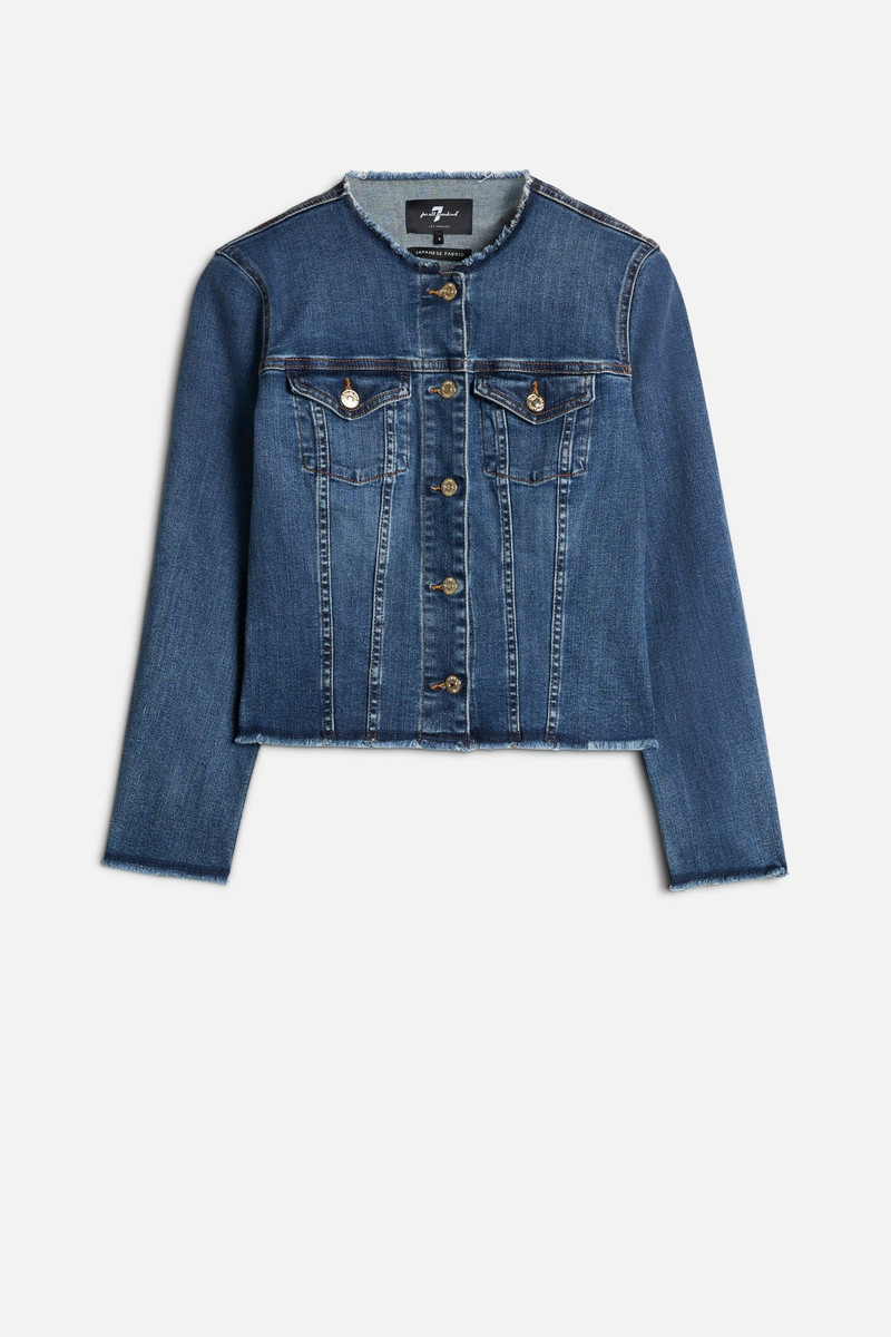 Vicky Denim Jacket in Soho Light 1