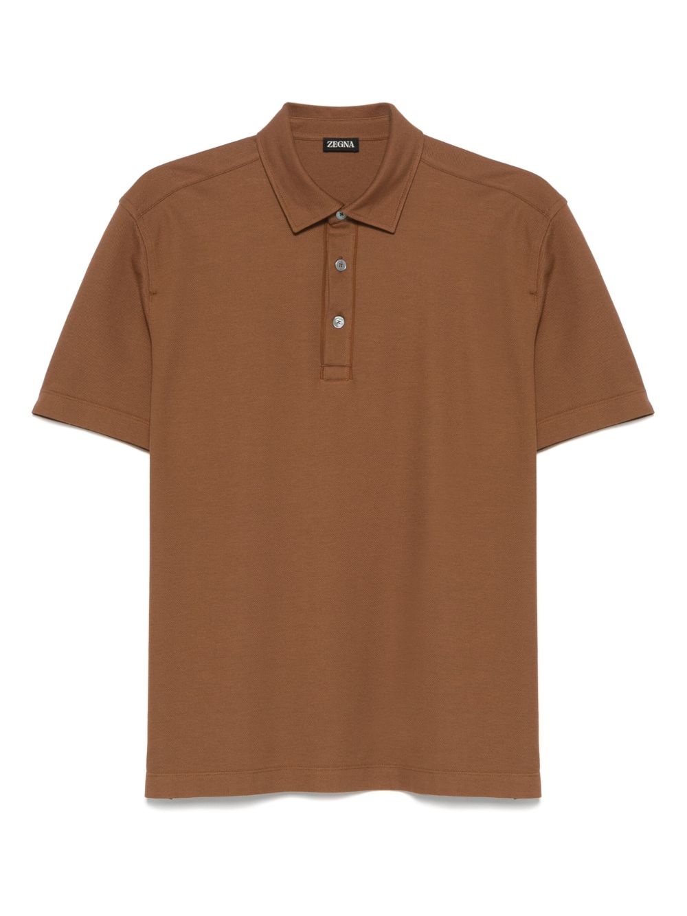 cotton polo shirt - 1