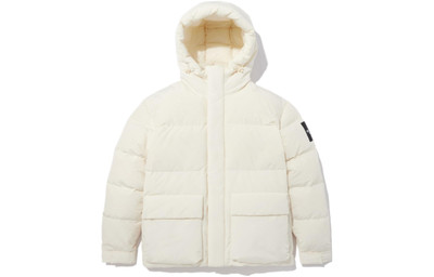 The North Face THE NORTH FACE Logo Puffer Jacket 'White' NJ1DN58L outlook