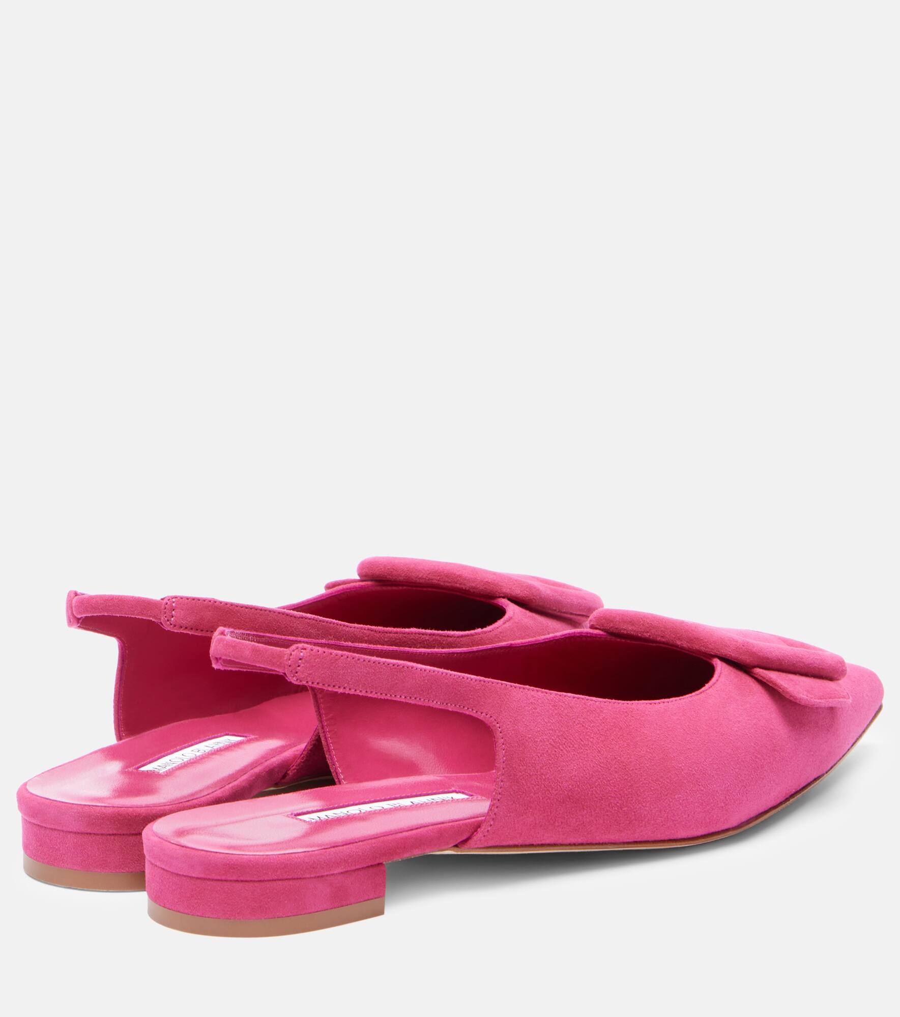 Maylura suede slingback flats - 2