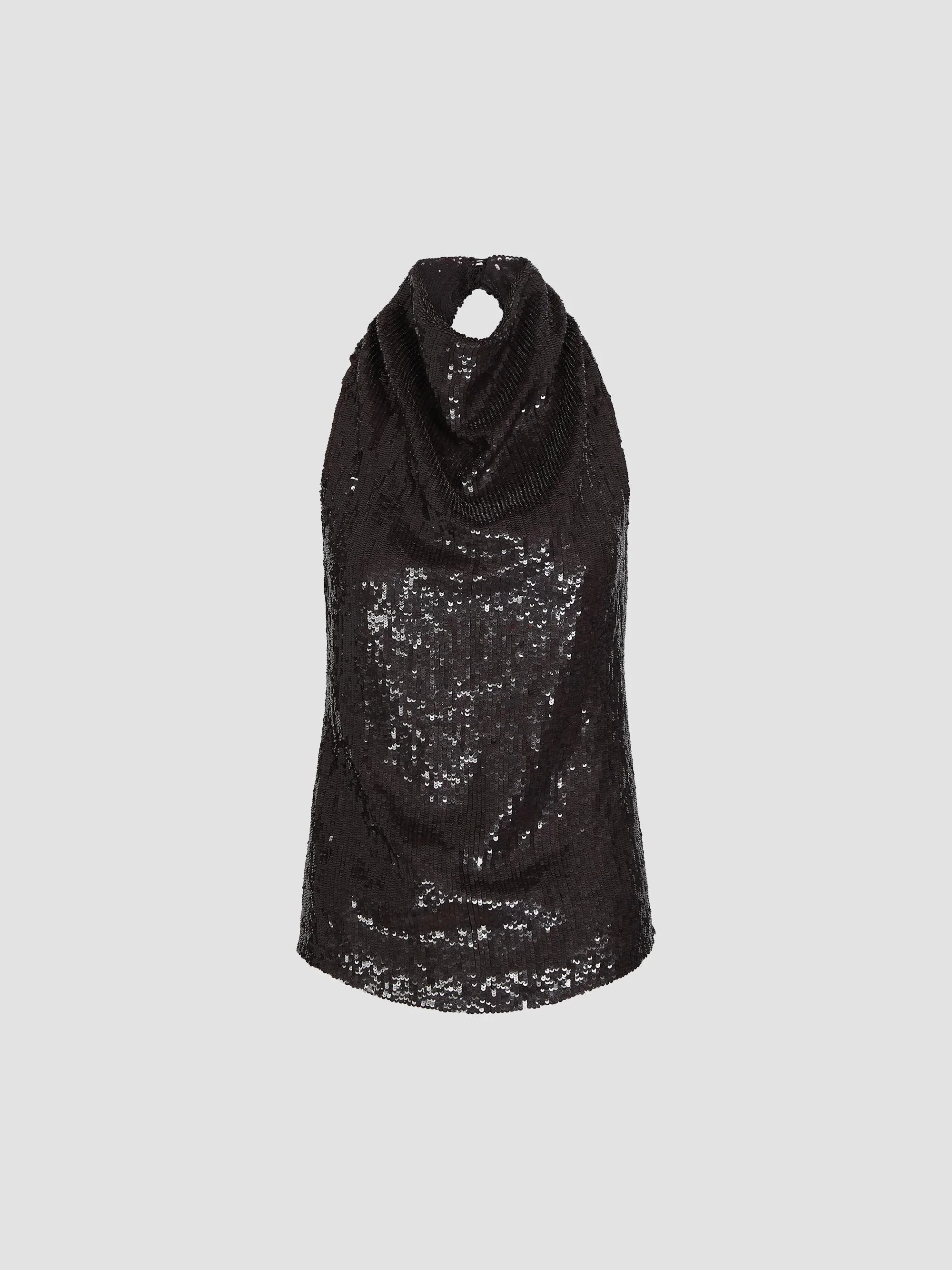 Women's Friday Night Sequined Top - Delicioso - 1