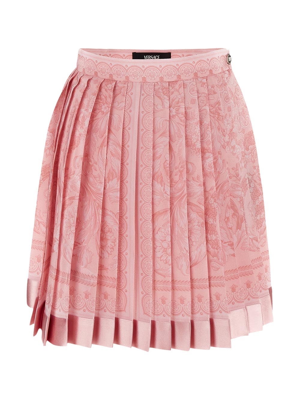 Barocco Pleated Mini Skirt - 1