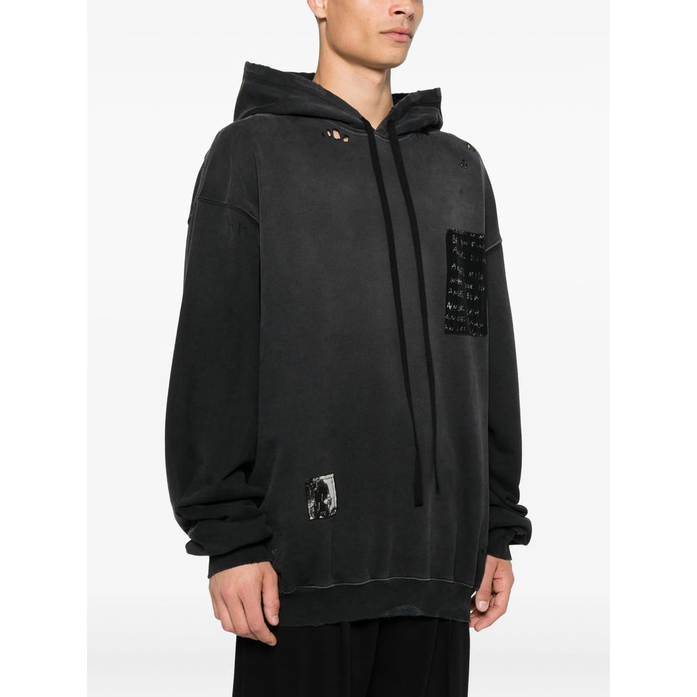 Ann Demeulemeester Black Sweaters & Knitwear - Hoodies Men - 5