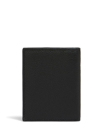 Marni logo-stitch bi-fold leather wallet outlook